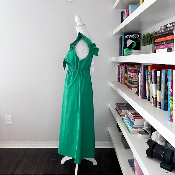 DREW Green Kelly Midi Dress size Medium New with Tags - Picture 5 of 15